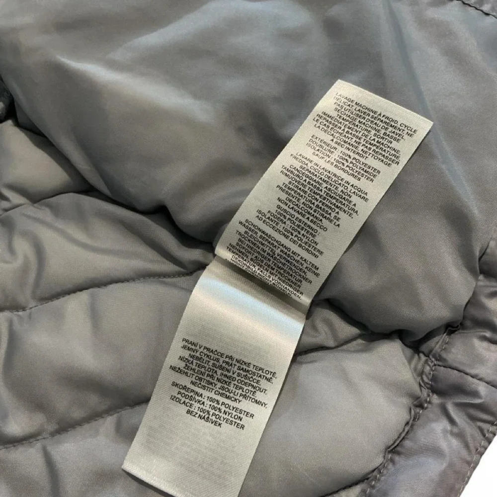 Columbia Puffer Jacket Toddler Girls 3T Grey Mint Green Good Quilted Hooded